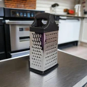 Kule Rende 6 Köşe 6 Fonksiyonlu Lüx Saplı Rende 22 cm El Rendesi Peynir Sebze Patates Rende - 1