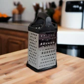 Kule Rende 6 Köşe 6 Fonksiyonlu Lüx Saplı Rende 22 cm El Rendesi Peynir Sebze Patates Rende - 4