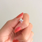 316L Çelik Zirkon Taşlı Şekilli Piercing PRC-185 - 2