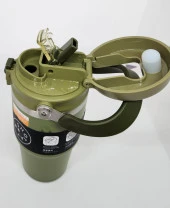 Shotay Journey ST-8166 650ml Çift Kullanımlı Kapak Mug Yeşil - 3