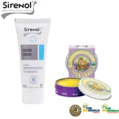 Badger Karın Bölgesi Nemlendirici Krem ve Sirenol Bebek Pişik Kremi Set - 1