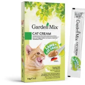 Garden Mix Kuzulu Kedi Çimli Kedi Macunu 5x15 Gr - 1