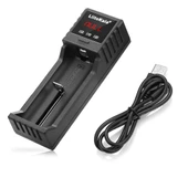 Liitokala LII-S1 Pil Şarj Cihazı Aleti Li-ion 26650 18650 18490 17700 16340 RCR123 14500 10440 Ni-MH AA AAA A SC C - 6