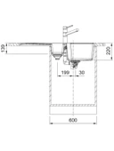 Franke UBG 651-100 Oyster Eviye - 3