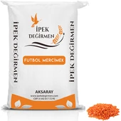 İpek Değirmen 1 KG Kırmızı Futbol Mercimek Yerli Köy Mercimeği - 1