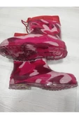 Çoçuk Pembe Plastik Çizme - 3