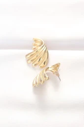 Pirinç Gold Renk Küpe - EBJ240521W24176 thumbnail 2