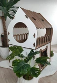 Teraslı Kedi Evi 5kg Ve Üzeri Kediler Için - 5