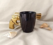 Kupa Fincan Kahve Fincanı 300 ml Tasarım Bardak Çay Su Bardağı - 1