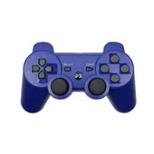 Cosmostech P3 Doubleshock PS3 Playstation 3 için Uyumlu Kablosuz Titreşimli Oyun Kolu Gamepad Joystick Controller Mavi - 1
