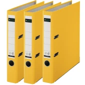 Leitz 1015 Sarı Dar Plastik Klasör thumbnail 2