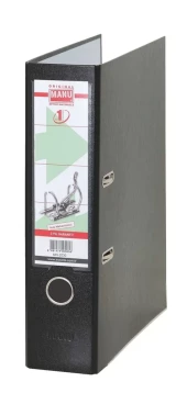 Esselte Manu 2030 Siyah Geniş Plastik Klasör - 1