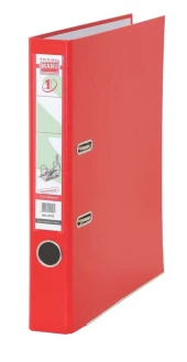 Esselte Manu 2035 Kırmızı Dar Plastik Klasör - 1