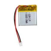 Powermaster 3.7 Volt 80 Mah Lityum Polimer Şarjlı Pil 3X20X20 mm Akıllı Saat Kulaklık Pili - 2