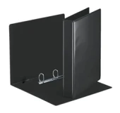 ESSELTE 4656 2 HALKALI D MEKANİZMALI KLASÖR A4 30mm SİYAH - 1