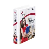 ÖNDER 2003-5 2 HALKALI D MEKANİZMALI KLASÖR A4 30mm BEYAZ - 1