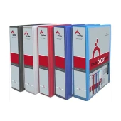 ÖNDER 2007-2 2 HALKALI D MEKANİZMALI KLASÖR A4 70mm KIRMIZI - 1