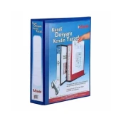 Esselte Plastik Klasör A4 2 Mekanizmalı 50 mm Halkalı Mavi - 2
