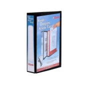 Esselte Klasör Plastik Siyah A4 4 Halkalı D Mekanizmalı 30 mm - 1