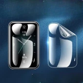 Cda Store Xiaomi Watch S1 Active Uyumlu  2 Adet Şeffaf Ultra koruyucu Nano Jelatin - 8