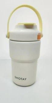 Shotay ST-8099 450ml Askılı Mug Pastel Sarı thumbnail 1