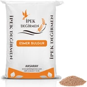 İpek Değirmen 15 KG Çiğ Köftelik Bulgur Doğal İnce Esmer Köy Bulguru - 1