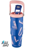 Vagonlife Tumbler Cup 0.89/30oz Pipetli/Rahat İçim Vakumlu Paslanmaz Çelik Termos-FFVGN8137900ML - 11
