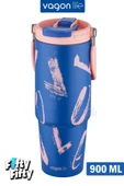 Vagonlife Tumbler Cup 0.89/30oz Pipetli/Rahat İçim Vakumlu Paslanmaz Çelik Termos-FFVGN8137900ML - 10