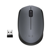 Logitech M170 USB Alıcılı Kablosuz Kompakt Mouse - Gri - 1