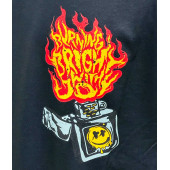 Siyah Erkek Zippo Tişört - 3
