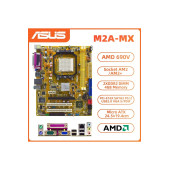 2. EL ASUS M2A-MX M-ATX AMD 690V Socket AM2/AM2+ DDR2 SATA2 VGA+I/O Anakart - 1