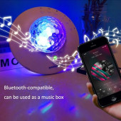 TechTic Ufo 3in1 Starry Galaxy Projektör Yıldız Gece Lambası Bluetooth Hoparlör - 5