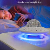 TechTic Ufo 3in1 Starry Galaxy Projektör Yıldız Gece Lambası Bluetooth Hoparlör - 6
