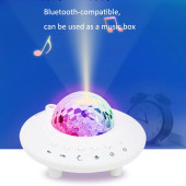 TechTic Ufo 3in1 Starry Galaxy Projektör Yıldız Gece Lambası Bluetooth Hoparlör - 8