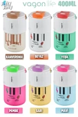 Vagonlife Tumbler 400 ML Kahve Bardağı/Mug Pipetli/Rahat İçim Paslanmaz Çelik Termos -Kulplu-FFVGN2050400ML - 9