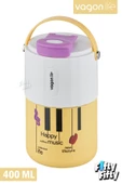 Vagonlife Tumbler 400 ML Kahve Bardağı/Mug Pipetli/Rahat İçim Paslanmaz Çelik Termos -Kulplu-FFVGN2050400ML - 6