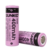 Sunkko Irf 3.2 Volt 400 Mah 14430 Şarj Edilebilir Pil 2 Adet Lityum İon Şarjlı Pil 14x43mm - 1