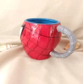 Kupa Kahve Bardak Marvel Comics Örümcek Adam 3D Tasarım 580 ml Su Bardağı - 4