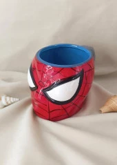Kupa Kahve Bardak Marvel Comics Örümcek Adam 3D Tasarım 580 ml Su Bardağı - 6