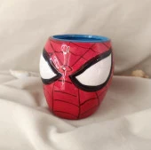 Kupa Kahve Bardak Marvel Comics Örümcek Adam 3D Tasarım 580 ml Su Bardağı - 7