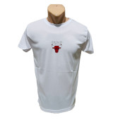 Beyaz Chicago Bulls Tişört - 1