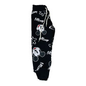 Mickey Mouse Çizgi Karakterli Siyah Erkek Çocuk Eşofman Pijama Alt Üst Takımı - 6