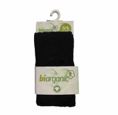 Bibaby Biorganic Klasik Düz Siyah Külotlu Çorap 68462 Siyah - 1