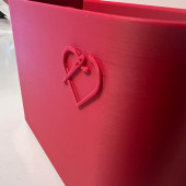 Singer Overlok Makinesi İçin Çöp Kutusu - Kırmızı - 2