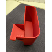 Singer Overlok Makinesi İçin Çöp Kutusu - Kırmızı - 3