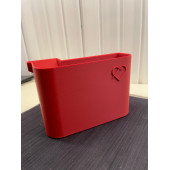 Singer Overlok Makinesi İçin Çöp Kutusu - Kırmızı - 4