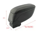 3 Tıkla Eko Set Dacia Dokker 2019 Geniş Hacimli  Delmesiz Çelik Ayaklı  Kolçak ve Direksiyon Kılıfı thumbnail 3