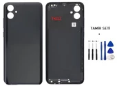 Samsung Galaxy A04E - SM-A042 FULL Kasa Arka Kapak Takım SİYAH - TAMİR SETİ - 1