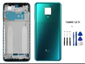 Xiaomi Redmi NOTE 9 PRO FULL Kasa Arka Kapak Takım YEŞİL - TAMİR SETİ - 1