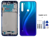 Xiaomi Redmi NOTE 8 FULL Kasa Arka Kapak Takım MAVİ - TAMİR SETİ - 1